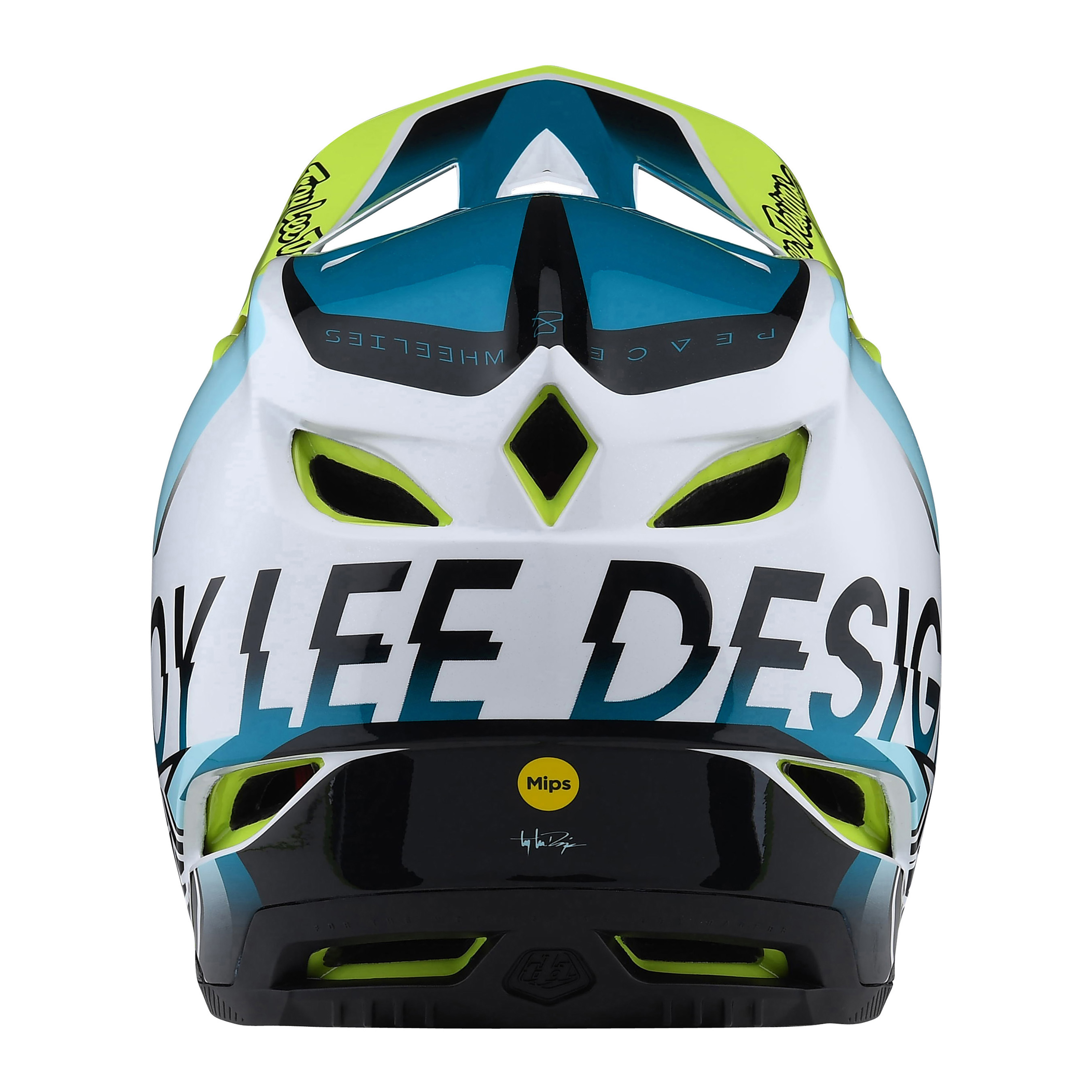 트로이리 디자인 D4 콤포지트 헬멧 (콸러파이어 화이트/그린)