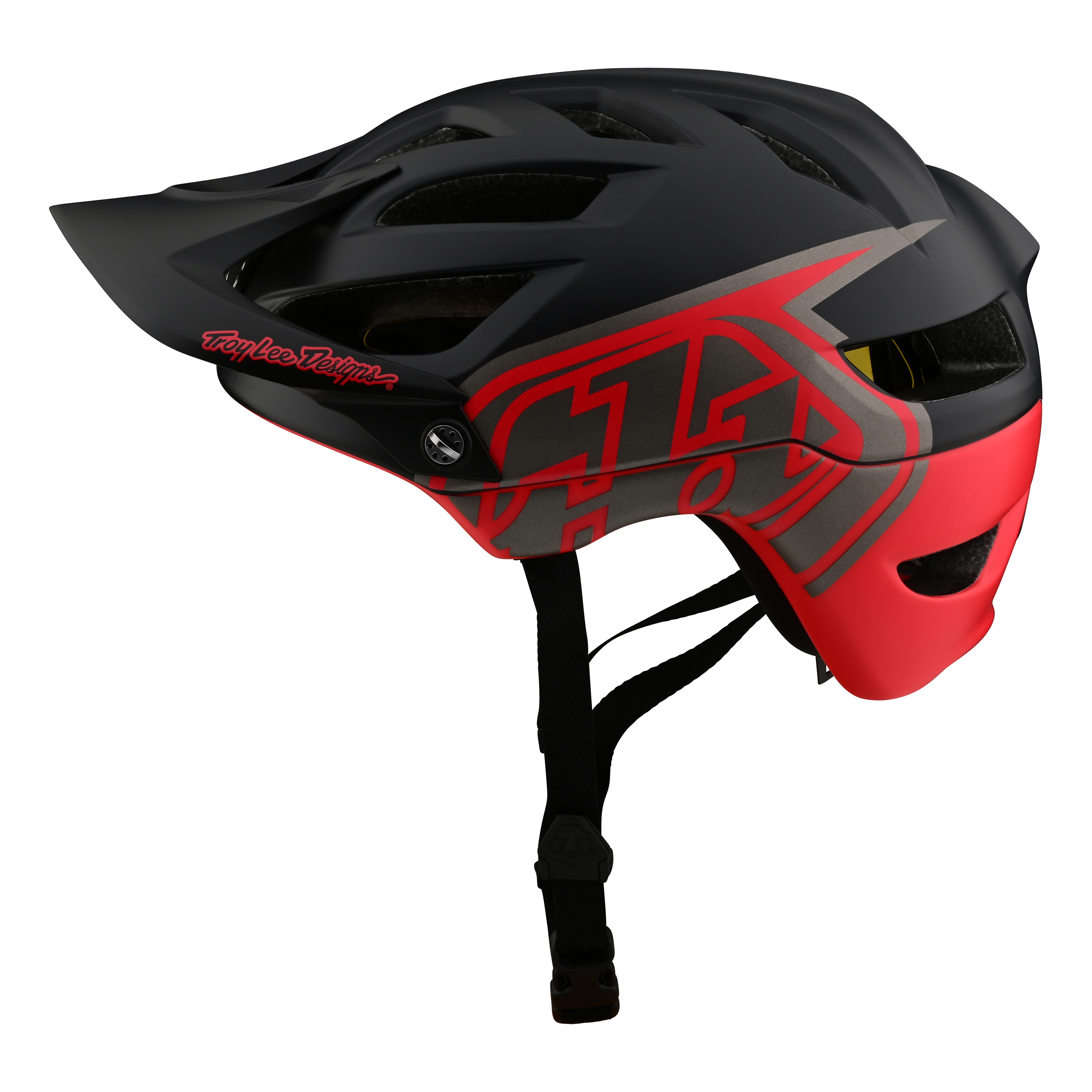 트로이리디자인 A1 MIPS 헬멧 (클래식 블랙/레드)
