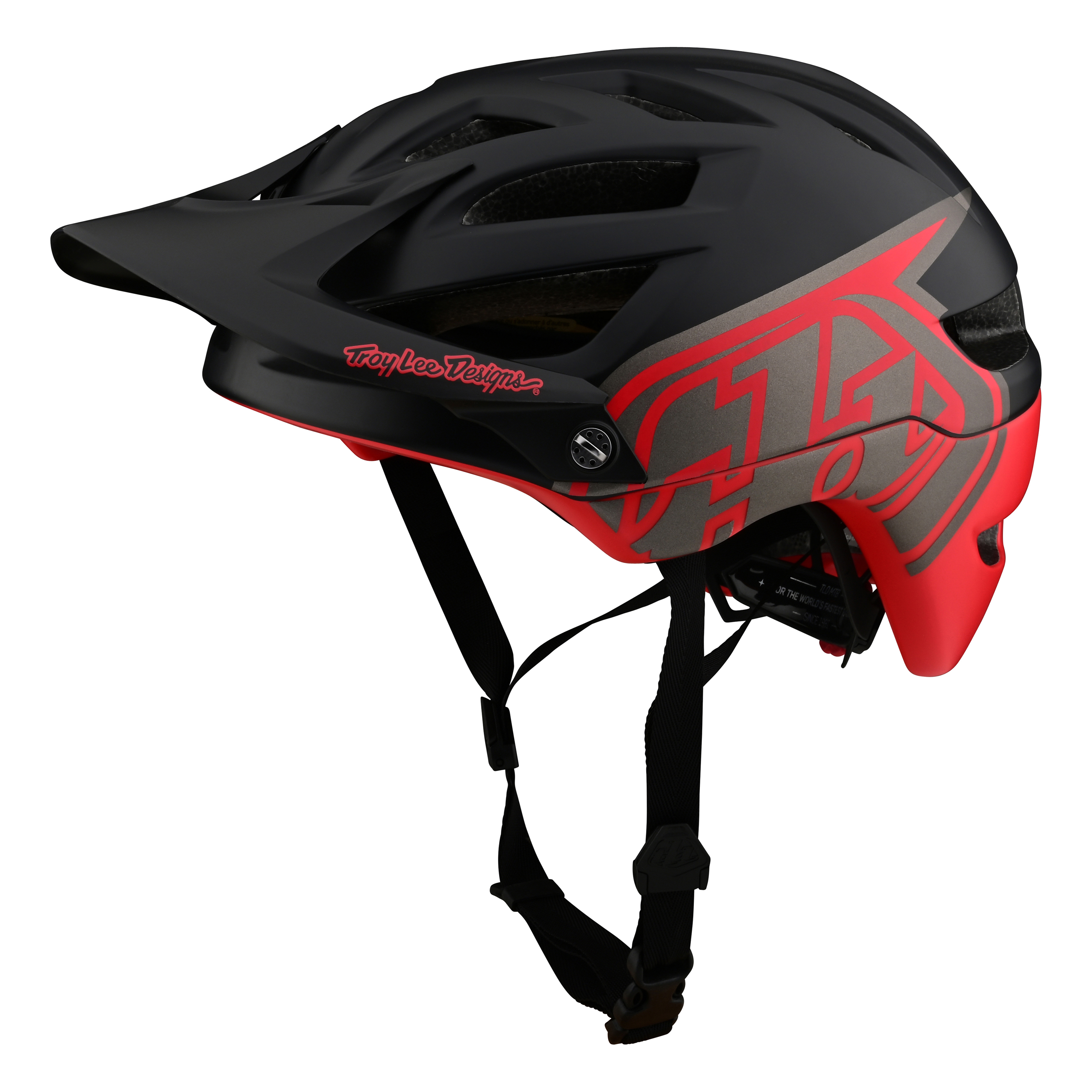 트로이리 디자인 A1 MIPS 헬멧 (클래식 블랙/레드)