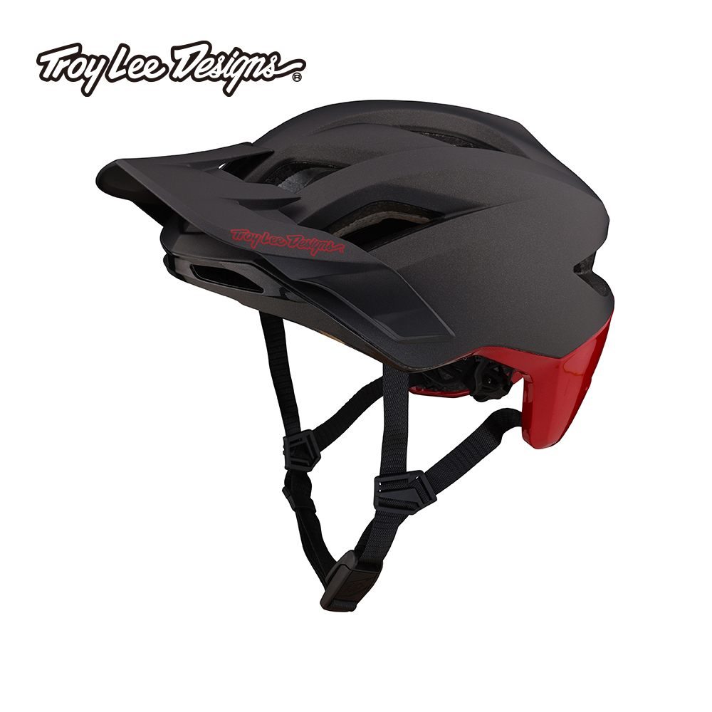 트로이리 디자인 플로우라인 SE 헬멧 (라디안 챠콜/레드)