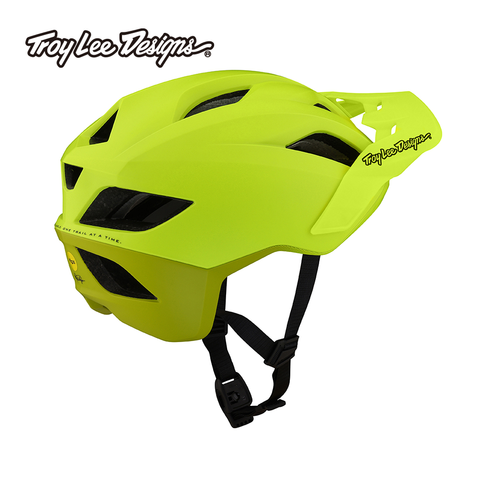 트로이리 디자인 플로우라인 SE 헬멧 (라디안 플로 옐로우)