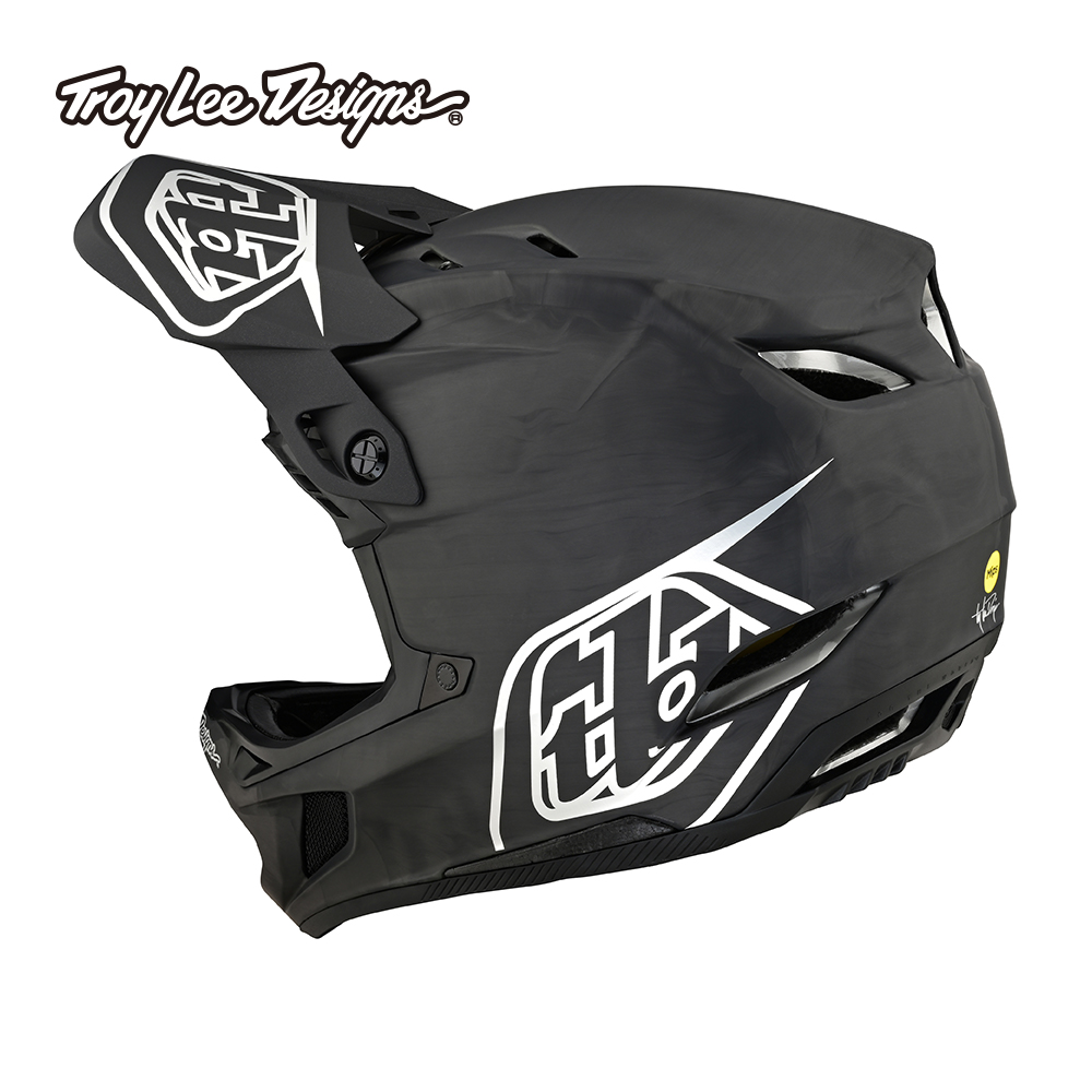 트로이리 디자인 D4 카본 헬멧 (스텔스 블랙/실버)