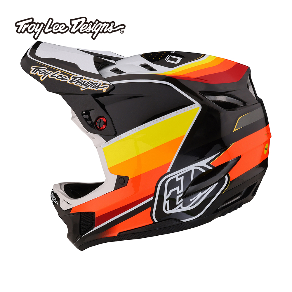 트로이리 디자인 D4 카본 헬멧 (리버브 블랙/화이트)
