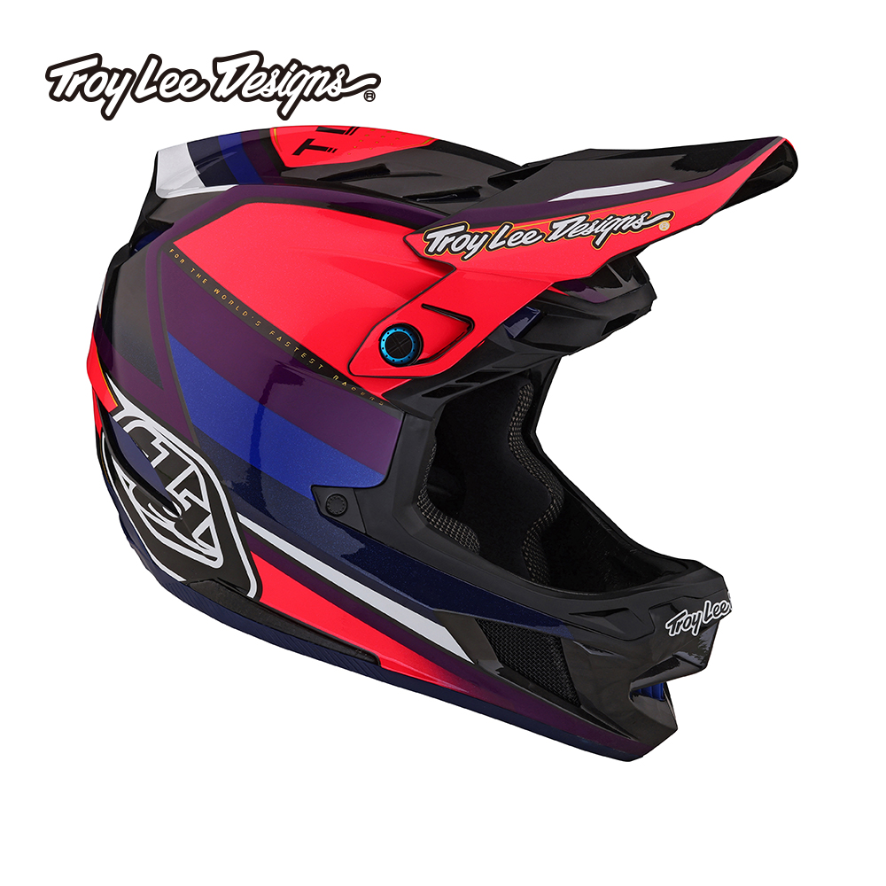 트로이리 디자인 D4 카본 헬멧 (리버브 핑크/퍼플)